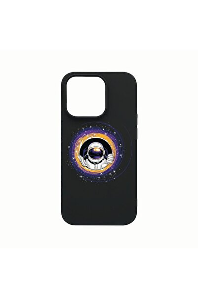 bestcase Husa Silicon, Compatibila cu Apple iPhone 14 Pro, Astronaut, reziste...