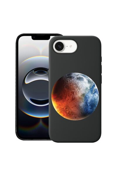 bestcase Калъф за Apple iPhone 16e, Премиум тънък силиконов 1.2ММ, Земя, Микр...