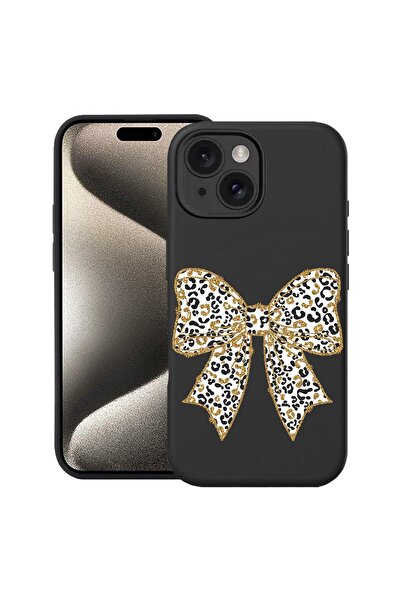 bestcase Θήκη Πρέμιουμ Σιλικόνης για Apple iPhone 15 Plus, Λεοπάρ Φιόγκος, 16...