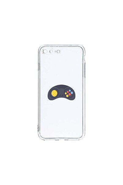 bestcase Husa din silicon transparent de 2MM, compatibilă cu Apple iPhone 8 P...