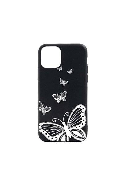 bestcase Θήκη σιλικόνης συμβατή με Apple iPhone 11 Pro, Πεταλούδα, ανθεκτική ...