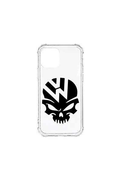 bestcase Husa Αντικραδασμική 1.5MM, συμβατή με Apple iPhone 12 Mini, VW Skull...
