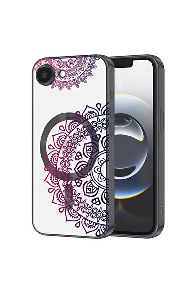 bestcase Πολυτελής Θήκη MagSafe, Συμβατή με Apple iPhone 16e, Αφηρημένο Δαντε...