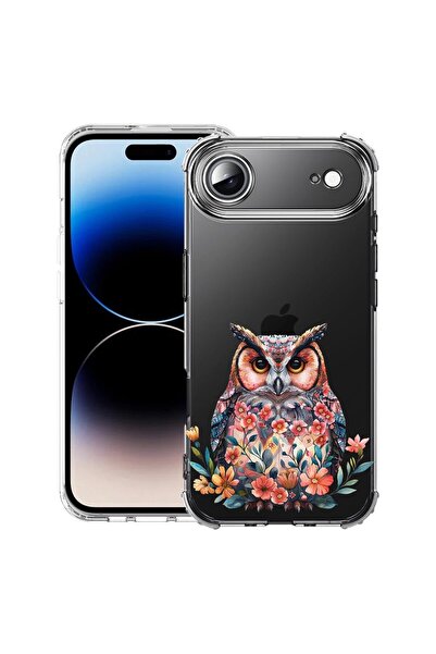 bestcase Husă pentru Apple iPhone 17 Air cu Design OWL, Antișoc, Colțuri întă...