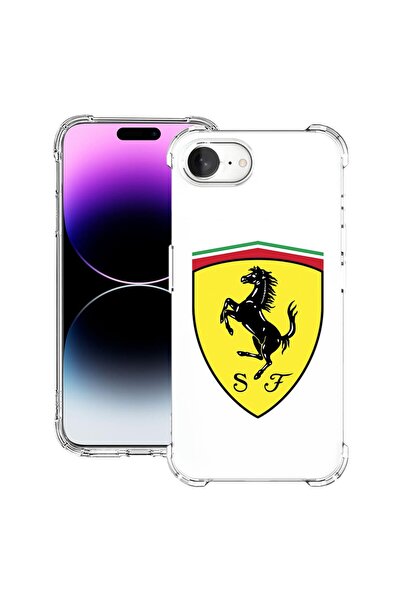 bestcase Husa pentru Apple iPhone 16e, Anti Shock 1.5MM, Ferrari, Protectie c...