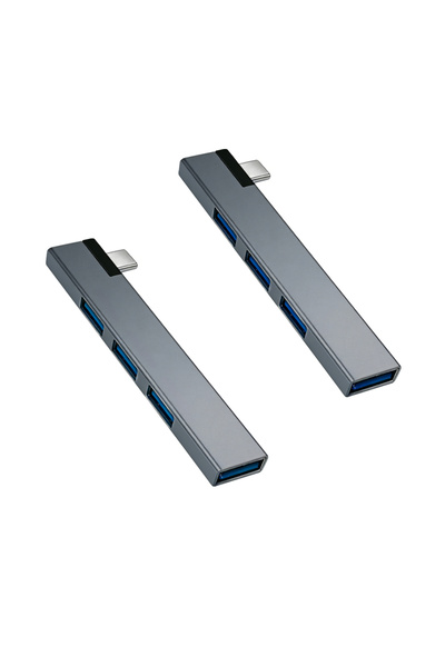 choice2 محول USB C 3.1 متعدد المنافذ من النوع C 3.0 بـ 4 منافذ، محول OTG لأجه...