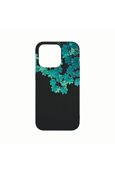 bestcase Husa Silicon, Compatibila Cu Apple iPhone 14 Pro, Green Forest, rezi...