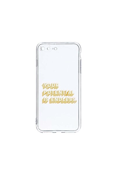 bestcase Husa din silicon transparent de 2MM, Compatibilă cu Apple iPhone 8 P...