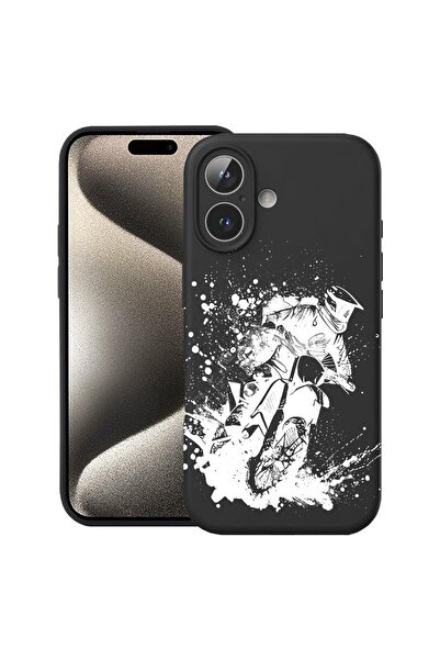 bestcase Husă pentru Apple iPhone 17 cu Design MotoCross, Silicon Premium, Mi...