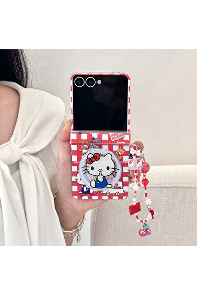 Choice20 For Samsung ZFilp 7 With Holder Lanyard Magnetic Grip Holder Wireles...