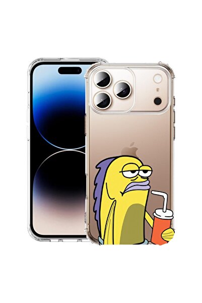 bestcase Husă pentru Apple iPhone 17 Pro cu Design Meme, Antișoc, Colțuri înt...