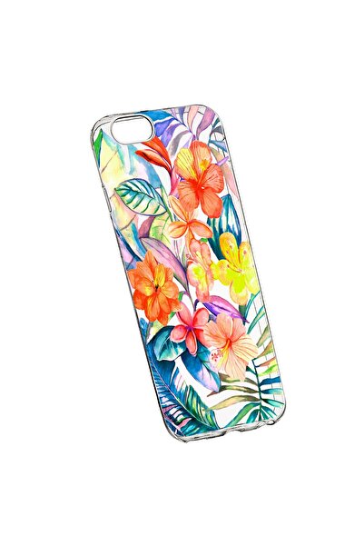 bestcase Husa de protectie, Flori tropicale, pentru Apple iPhone 7 Plus / 8 P...
