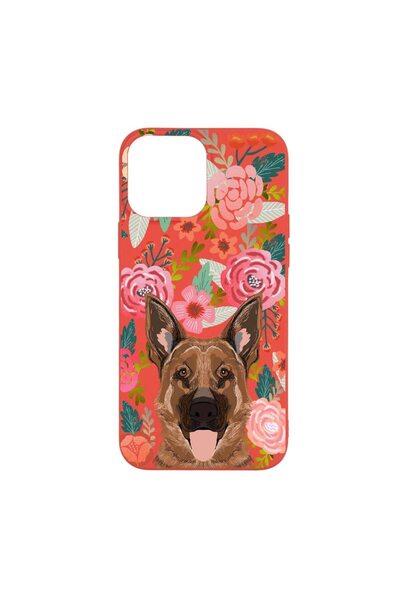 bestcase Θήκη σιλικόνης, Συμβατή με Apple iPhone 13 Pro Max, Σχέδιο σκύλος κα...