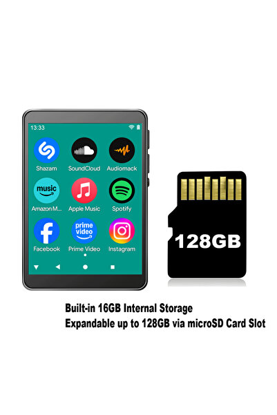 Choice مشغل MP3/MP4 أندرويد بلوتوث 144G Famue PA03 مع صوت عالي الجودة بدون فق...