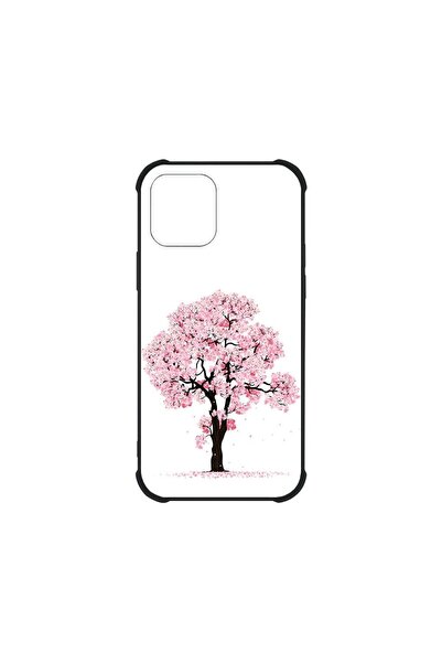 bestcase Θήκη MaxSafe Glassy, Συμβατή με Apple iPhone 12, Ανθισμένα Δέντρα Κε...
