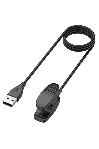 Choice شاحن USB أسود لساعات سونتو 3 فيتنس/سونتو 5/ترافيرس/أمبت 1 2 3، شاحن لل...