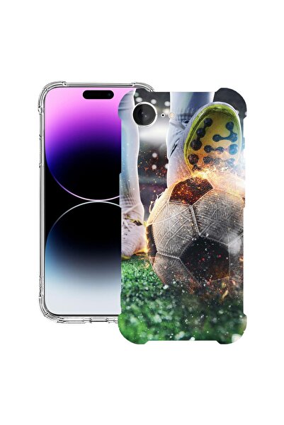 bestcase Θήκη για Apple iPhone 16e, Αντικραδασμική 1.5MM, Παίξτε Ποδόσφαιρο, ...