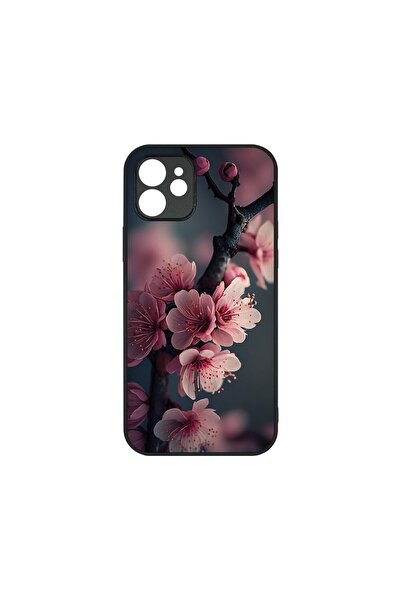 bestcase Husa Slim Glassy, Συμβατό με Apple iPhone 12, Άνθος Κερασιάς, Χρώματ...