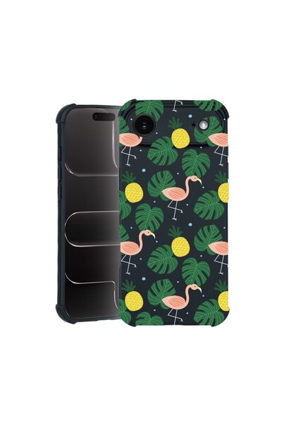 bestcase Θήκη TPU Pro Shock Συμβατή με Apple iPhone 17 Air, με σχέδιο Φλαμίνγ...