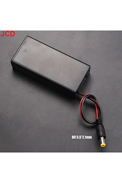 Choice4 DC 5.5x2.1mm 18650 2-cection Battery Holder/Box In Series With Cover ...