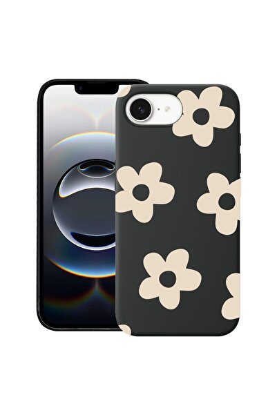 bestcase Husă pentru Apple iPhone 16e, Silicon Premium Subțire 1.2MM, Retro D...