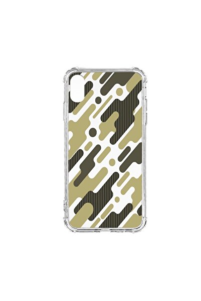 bestcase Αντικραδασμική Θήκη, Συμβατή με Apple iPhone XS Max, Πράσινο Καμουφλ...
