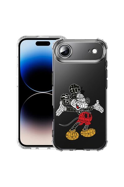bestcase Θήκη για Apple iPhone 17 Air με Καλλιγραφικό Σχέδιο Mickey Mouse, Αν...