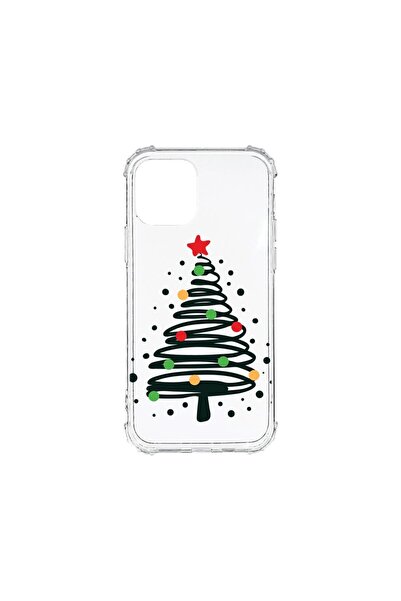bestcase Husa Anti Shock 1.5MM, compatibila cu Apple iPhone 12 Mini, Crhistma...