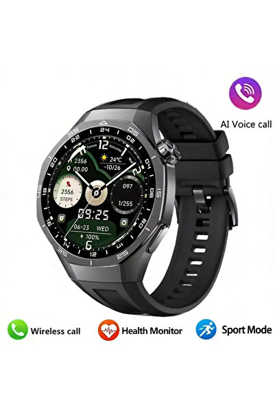Choice3 ساعة ذكية سوداء LAXASFIT 2026 جديدة مع ميزة الاتصال عبر البلوتوث وتتب...