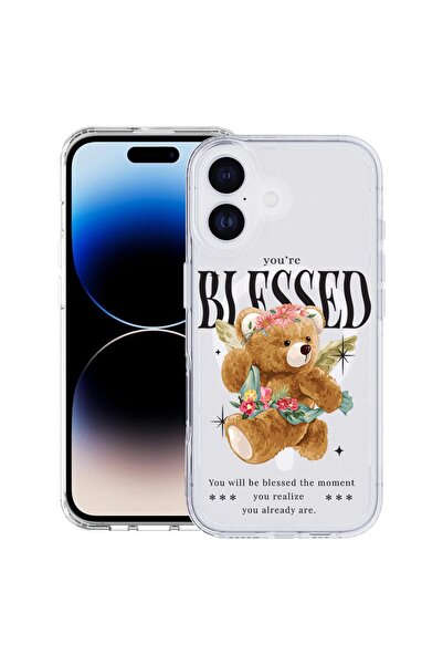 bestcase Θήκη για Apple iPhone 17 με Σχέδιο Teddy Bear Blessed, Αντικραδασμικ...