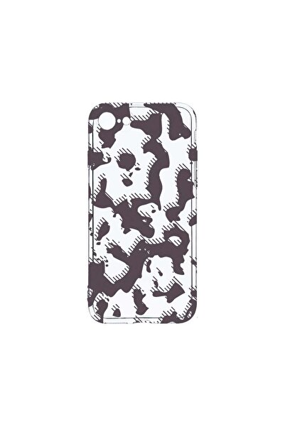 bestcase Διαφανής Θήκη Σιλικόνης 2MM, Συμβατή με Apple iPhone SE 2, Γκρι Καμο...