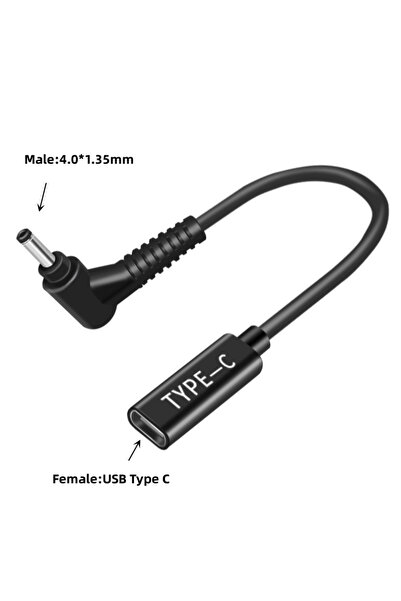 choice2 4.0-1.35mm USB 3.1 Type C USB C Laptop Charger Power Adapter Converte...