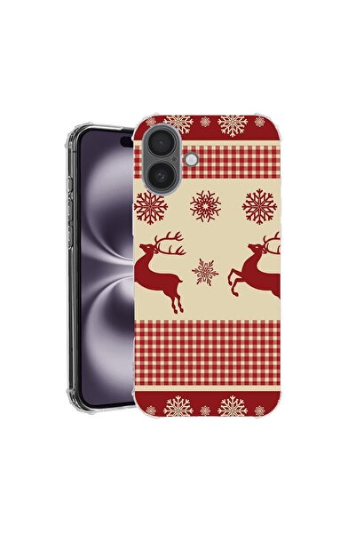 bestcase Θήκη για Apple iPhone 16 Plus, Αντικραδασμική 1.5MM, Χριστουγεννιάτι...