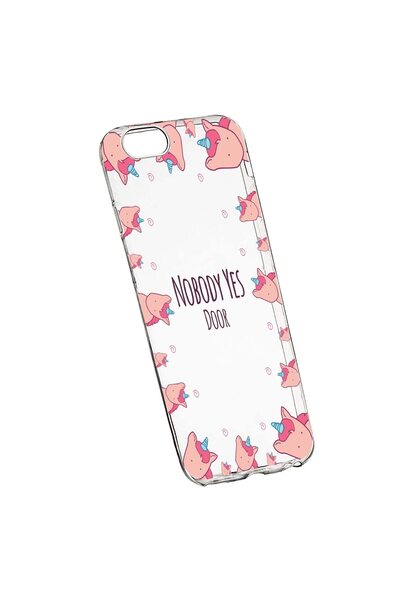 bestcase Husa de protectie Unicorn - Nobody yes, pentru Apple iPhone 7 Plus /...