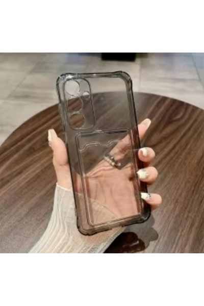 Choice21 Galaxy A15 4G GRAY Shockproof Clear Card Slot Cover For A07 A17 A06 ...