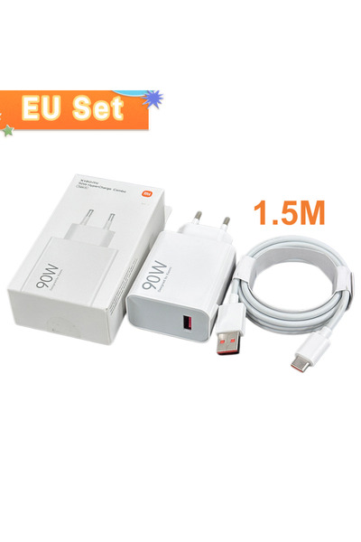 Choice1 XIAOMI 90W EU with 1.5M Original 90W Charger Turbo Fast Charger for P...