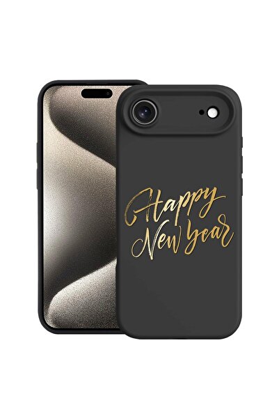 bestcase Θήκη για Apple iPhone 17 Air με σχέδιο Happy New Year, Σιλικόνη Prem...