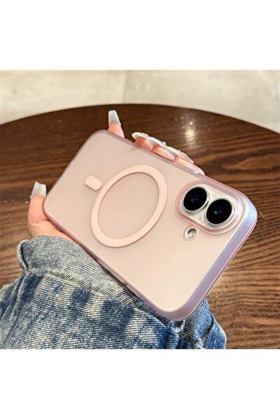 Choice For iPhone 16E Pink Magnetic Matte ForMagsafe Case ForiPhone 16E 16 15...