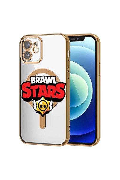 bestcase Πολυτελής Θήκη MagSafe, Συμβατή με Apple iPhone 12, Λογότυπο Brawl S...