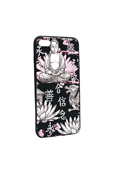 bestcase Husa Silicon Compatibila Cu Apple iPhone 7 Plus / 8 Plus, Buddha, re...
