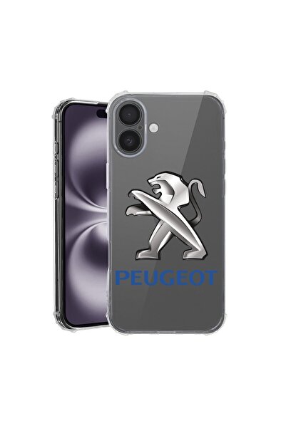 bestcase Θήκη για Apple iPhone 16 Plus, Αντικραδασμική 1.5MM, Peugeot, Αντοχή...