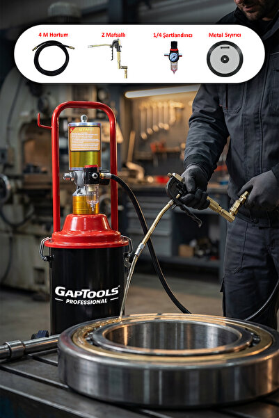 G GAPTOOLS Havalı Gres Pompası 12Lt GP12A2