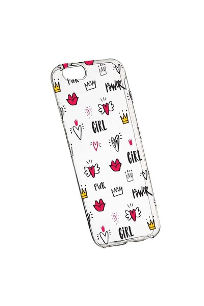 bestcase Husa de protectie Girl Power pentru Apple iPhone 7 Plus /8 Plus, rez...