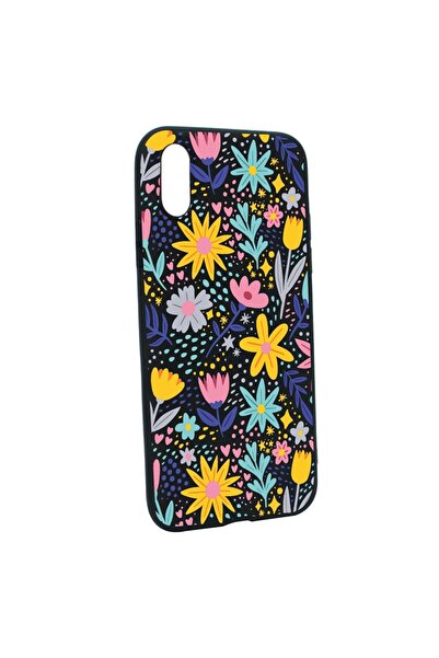 bestcase Θήκη σιλικόνης συμβατή με Apple iPhone XS Max, Μικρά Λουλούδια, ανθε...