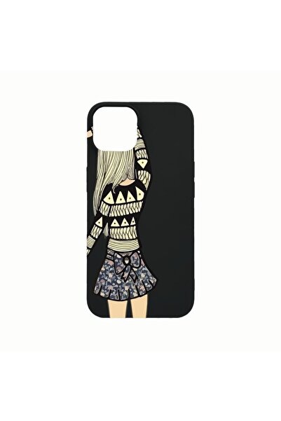 bestcase Husa Silicon, Compatibila Cu Apple iPhone 14, Girl Friend, rezistent...