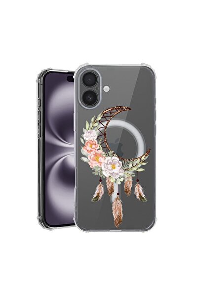 bestcase Husa pentru Apple iPhone 16, MagSafe Anti Shock, Dreamcatcher, Prote...