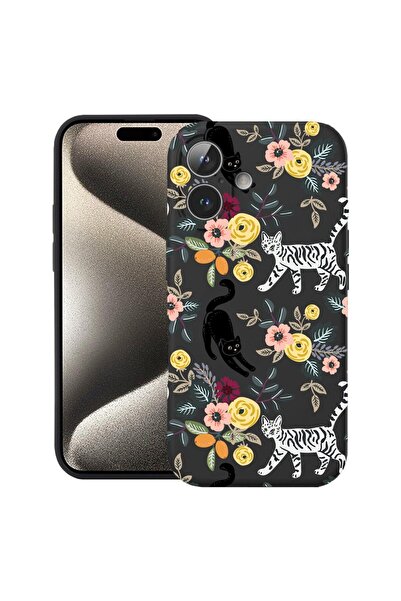 bestcase Θήκη για Apple iPhone 17 με σχέδιο γάτας, Σιλικόνη Premium, Εσωτερικ...