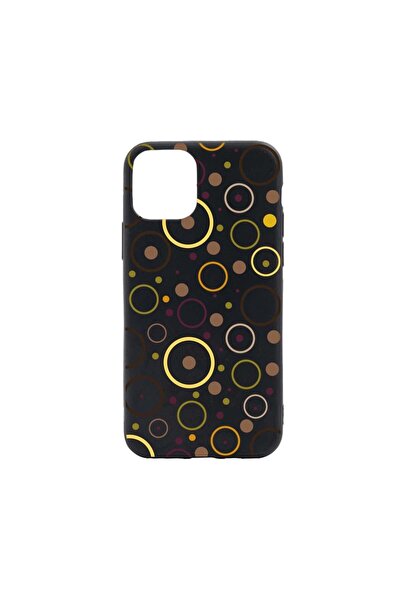 bestcase Silicone Case Compatible with Apple iPhone 11 Pro, Circles, wear-res...