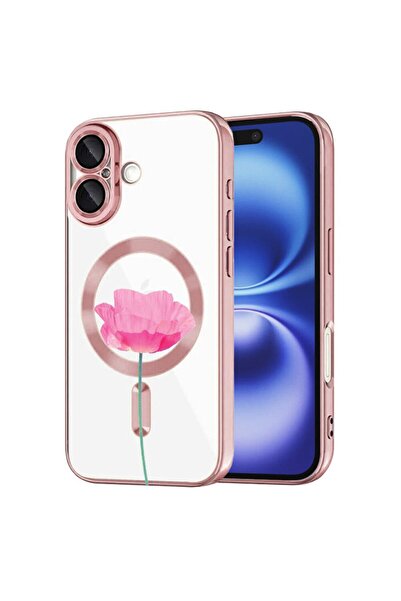 bestcase Πολυτελής Θήκη MagSafe, Συμβατή με Apple iPhone 16 Plus, Ροζ - Παστέ...
