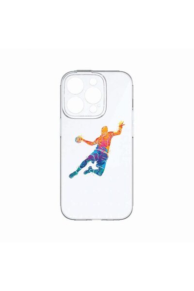 bestcase Case, Compatible with Apple iPhone 14 Pro, Handball Colorful, Wear-r...